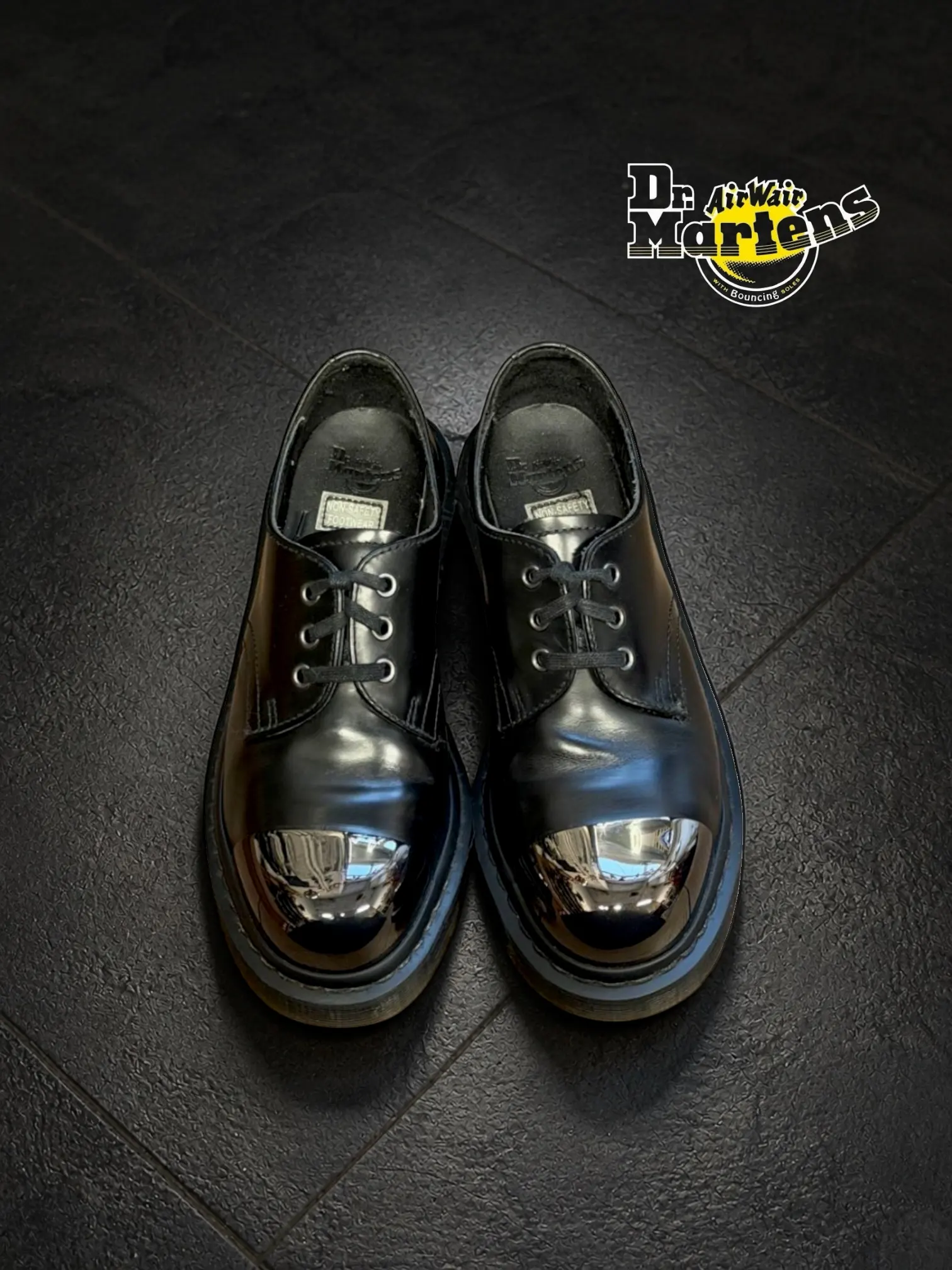 Dr. Martens Grip External Fashion Steel Toe, винтаж, р.40