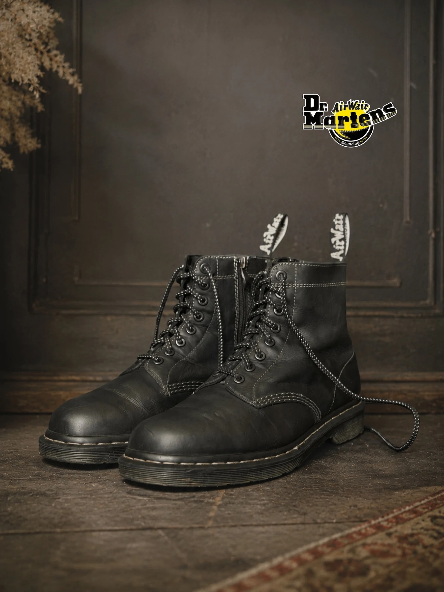 Dr. Martens 1460 Pascal Zipped, на молнии, винтаж, р.42